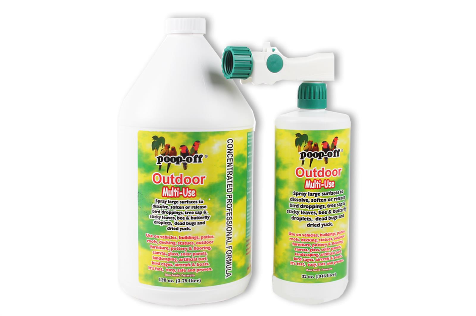 Poop-Off Bird Poop Remover Sprayer, 32-Ounce