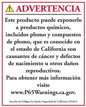 california proposition 65 warning