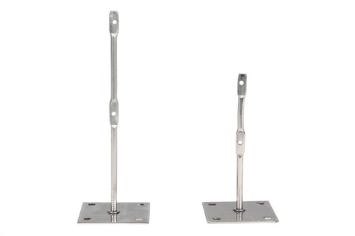 Pair of SS fliteline posts with bases