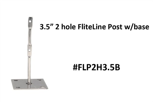 FliteLine 3.5 inch post with base