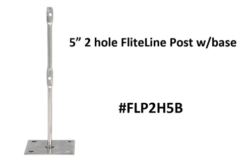 FliteLine 5 inch post with base