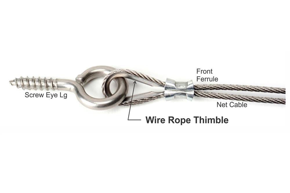 Wire Rope Thimbles Nixalite