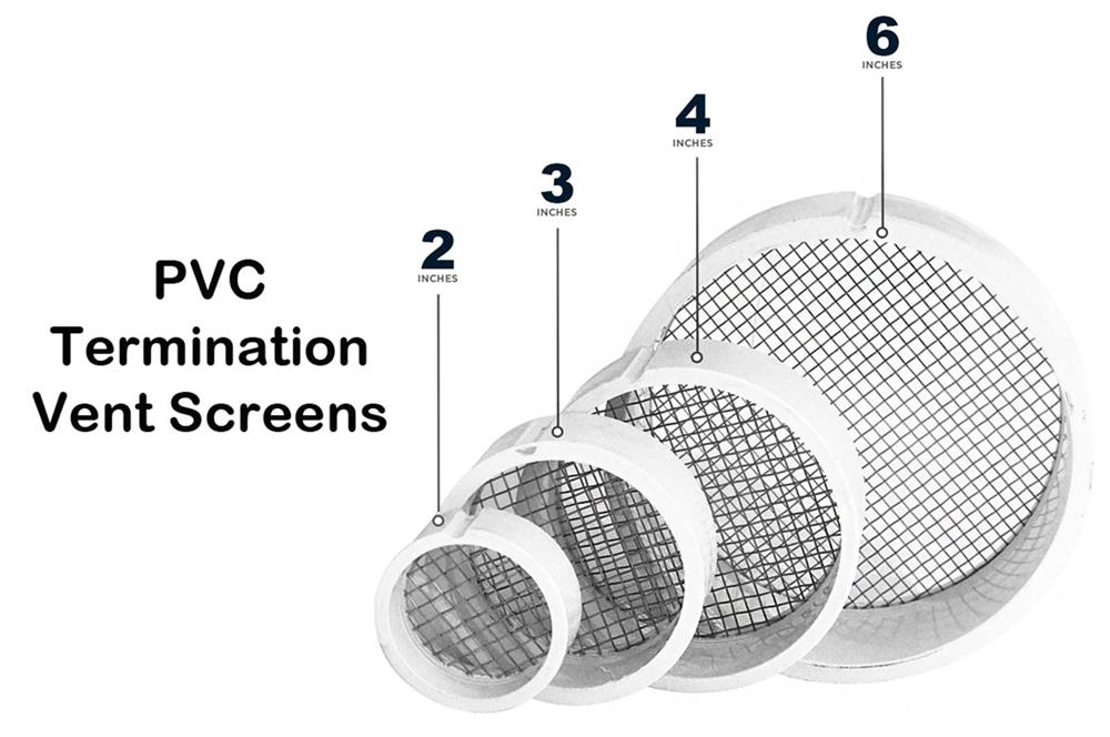 PVC Termination Vent Screen | Nixalite