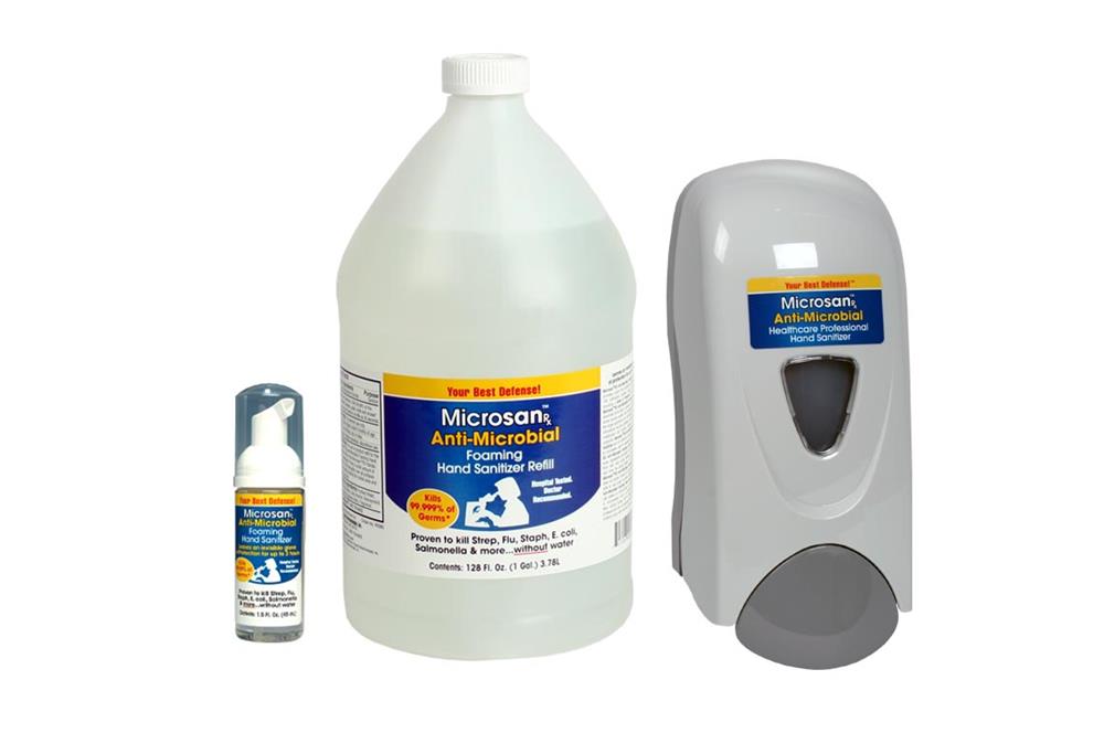 Antimicrobial Products, Foaming hand sanitizer