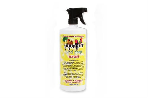 Absolutely Clean Amazing Bird Poop Remover - Just Spray/Wipe - Safely &  Easily Removes Bird Messes - Use Indoor/Outdoor - Made in The USA